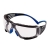 Okulary Ochronne Bezbarwne 3M SecureFit Z Powłoką Scotchgard Z Wkładką Uszczelniającą SF401SGAF-BLU